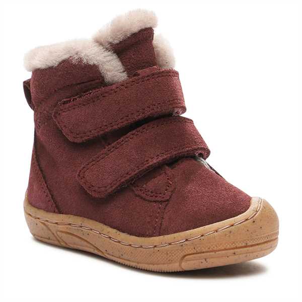 Čižmy Froddo Minnie Suede Velcro G2110126-1 M Hnedá