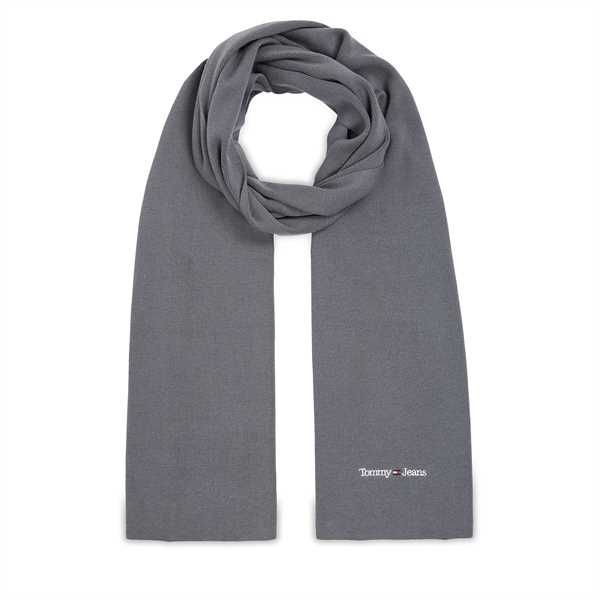 Šál Tommy Jeans Tjm Sport Scarf AM0AM11703 Sivá