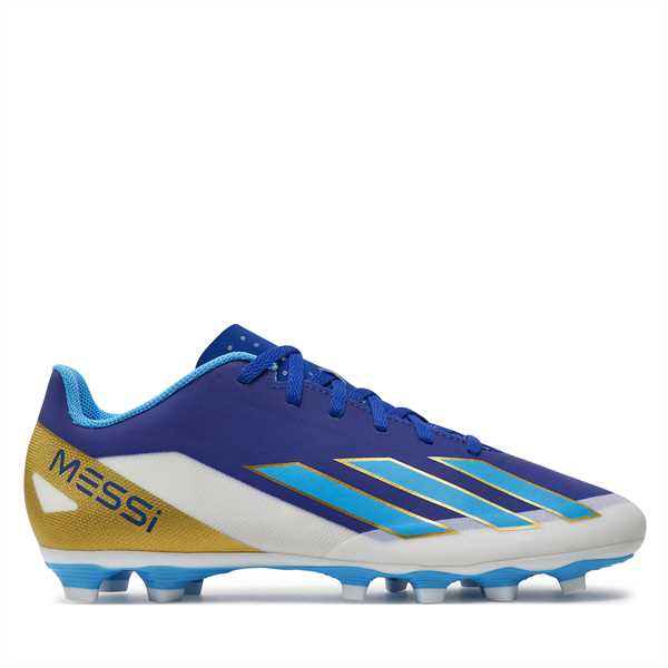 Futbalové topánky adidas X Crazyfast Messi Club Flexible Ground Boots ID0724 Tmavomodrá