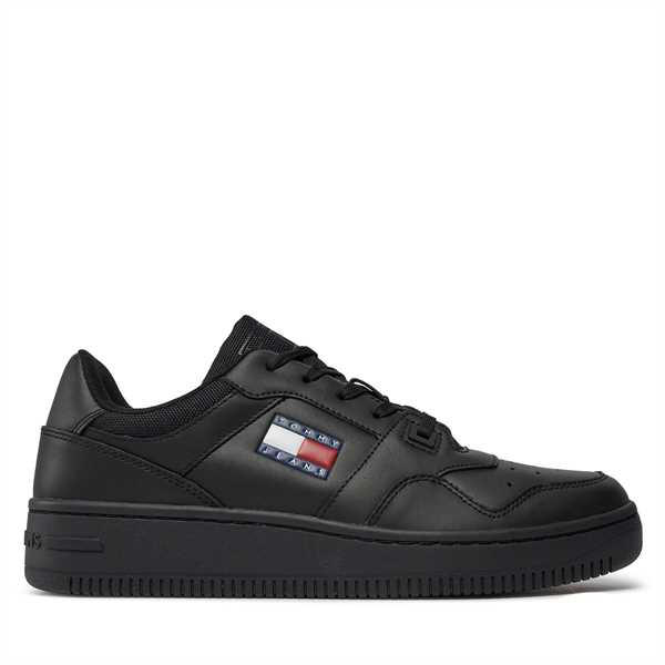 Sneakersy Tommy Jeans Tjm Retro Basket Ess EM0EM01395 Čierna