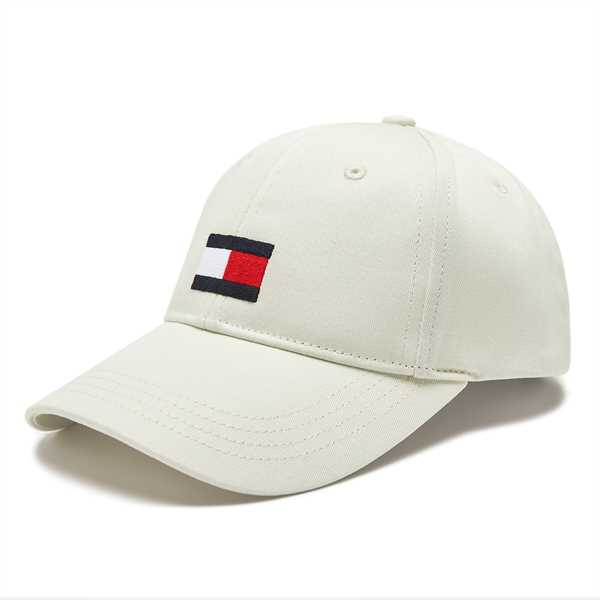 Šiltovka Tommy Hilfiger AU0AU01668 Écru