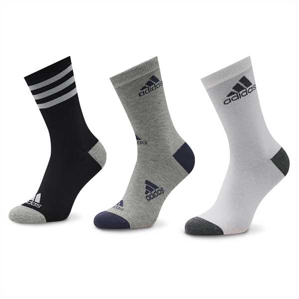 Vysoké detské ponožky adidas Graphic Socks 3 Pairs HN5736 Čierna