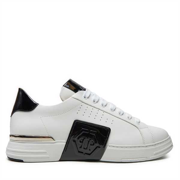 Sneakersy PHILIPP PLEIN FADS USC0565 PLE025N Biela