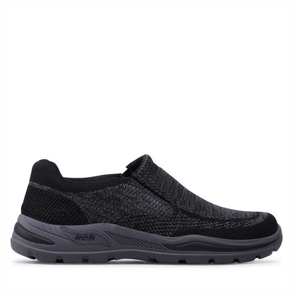 Poltopánky Skechers Vaseo 204495/BLK Čierna