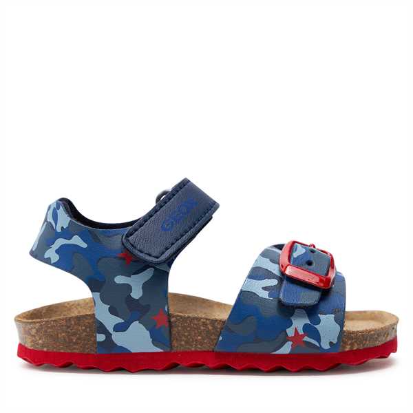 Sandále Geox B Sandal Chalki Boy B922QA 00454 C0735 M Tmavomodrá