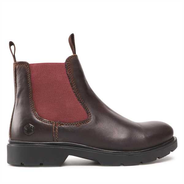 Členková obuv s elastickým prvkom Lumberjack Charlie SM97913-001-B01 Hnedá