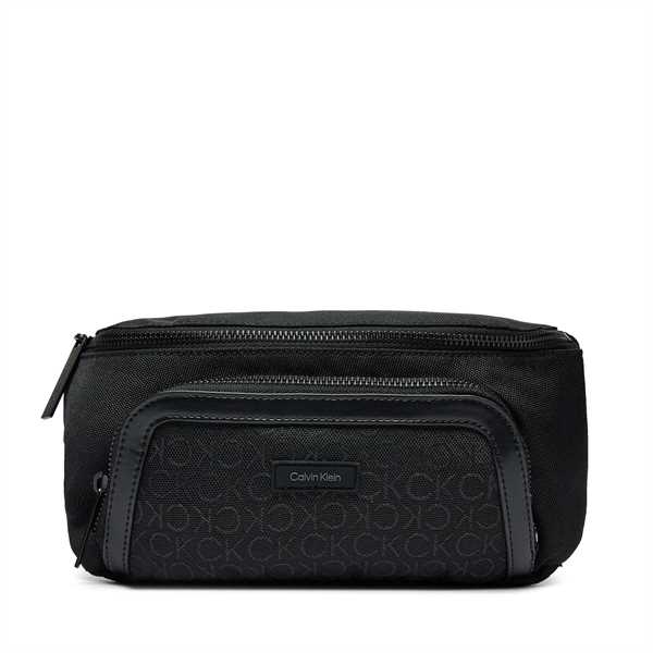 Ľadvinka Calvin Klein Ck Remote Waistbag Mono K50K512106 Čierna