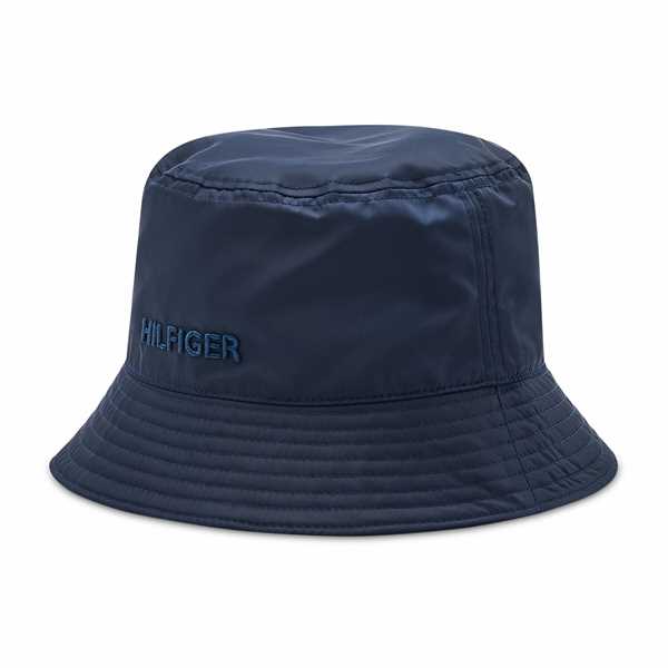 Klobúk Tommy Hilfiger Bucket Explorer AM0AM09480 Tmavomodrá