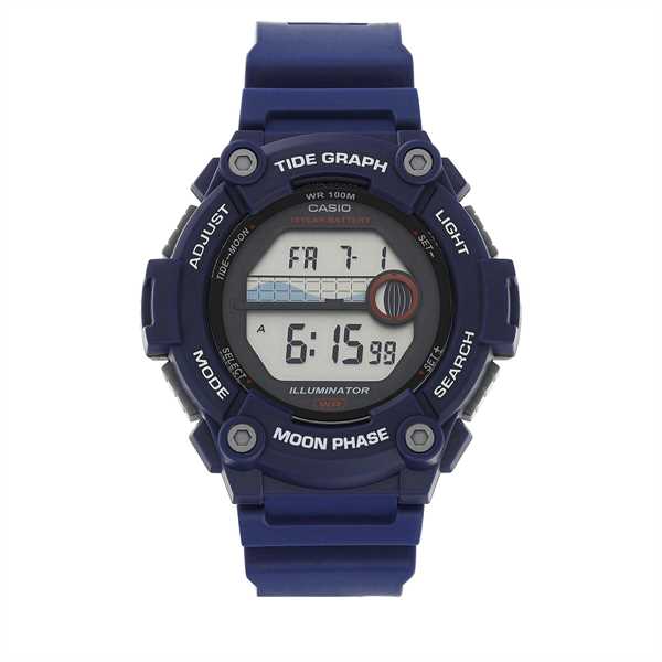 Hodinky Casio WS-1300H-2AVEF Tmavomodrá