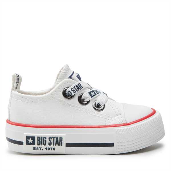 Plátenky Big Star Shoes KK374040 Biela