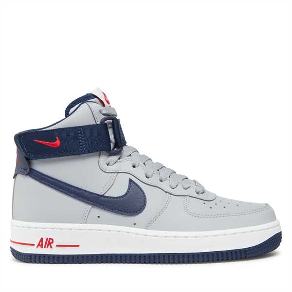 Sneakersy Nike Air Force 1 Hi Qs DZ7338 001 Sivá