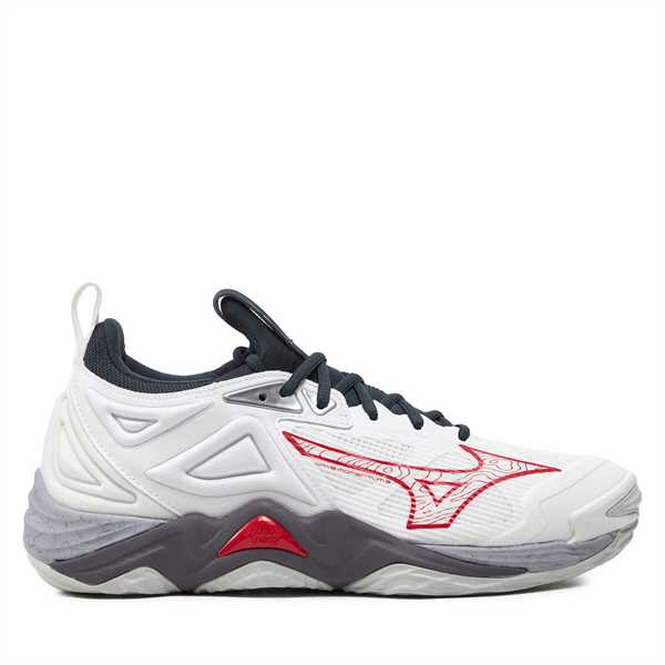 Halové topánky Mizuno Wave Momentum 3 V1GA2312 Modrá