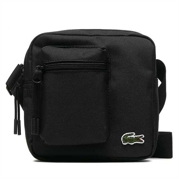 Ľadvinka Lacoste Square Camera Bag NH4101NE Čierna