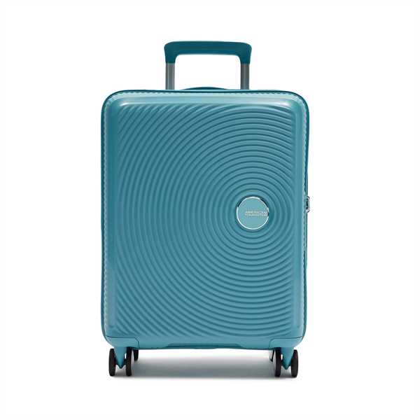 Kabínový kufor American Tourister Soundbox 88472-A066-1INU Tyrkysová