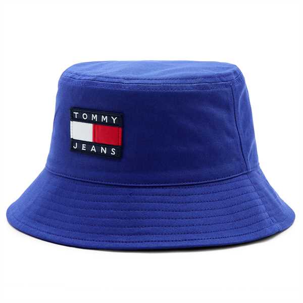 Klobúk typu bucket Tommy Jeans Heritage AM0AM08995 Modrá