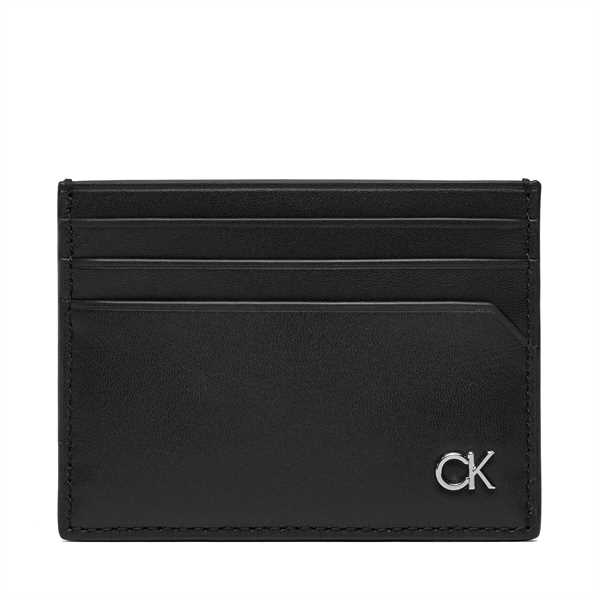 Veľká pánska peňaženka Calvin Klein Metal Ck K50K511690 Čierna