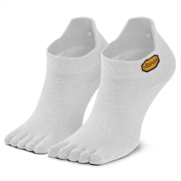 Ponožky Kotníkové Unisex Vibram Fivefingers Athletic No Show S15N01 Biela