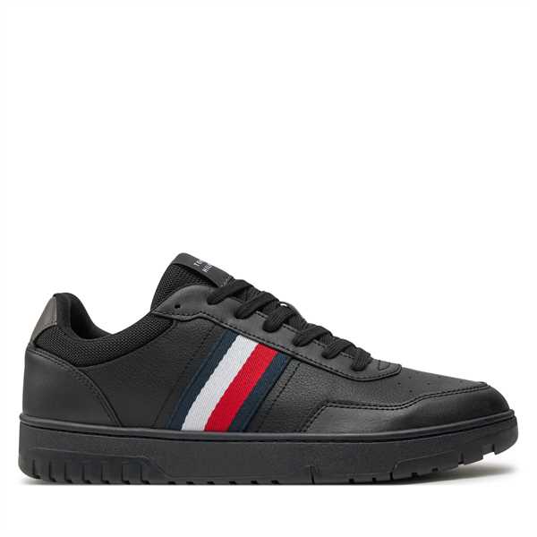 Sneakersy Tommy Hilfiger Th Basket Core Lite FM0FM05116 Čierna