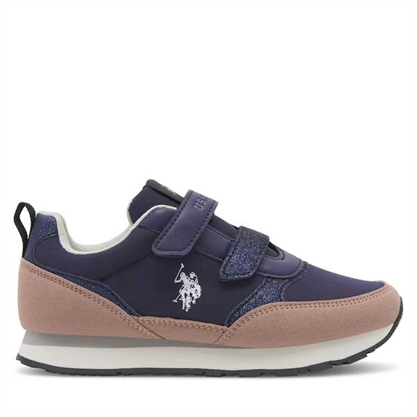 Sneakersy U.S. Polo Assn. NOBIK012 Tmavomodrá