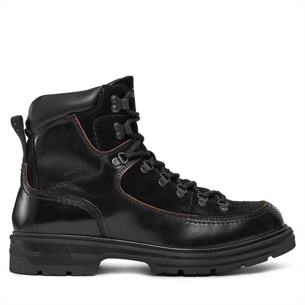 Šnurovacia obuv Gant Gretty Mid Boot 27641412 Čierna