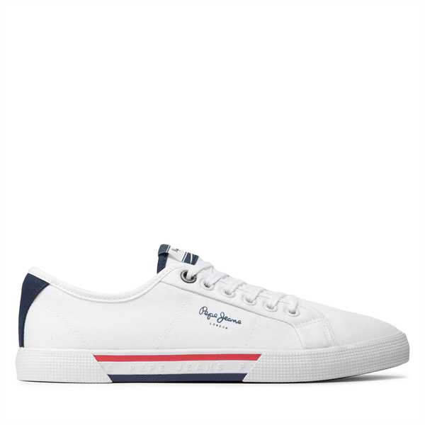 Tenisky Pepe Jeans Brady Basic PMS30816 Biela