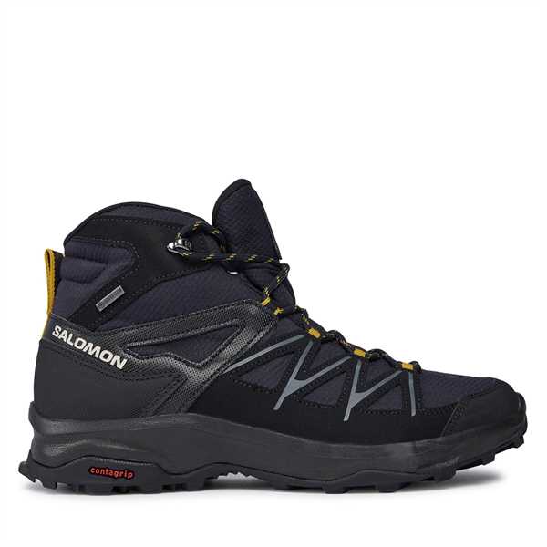 Trekingová obuv Salomon Daintree Mid Gtx GORE-TEX L41678400 Tmavomodrá