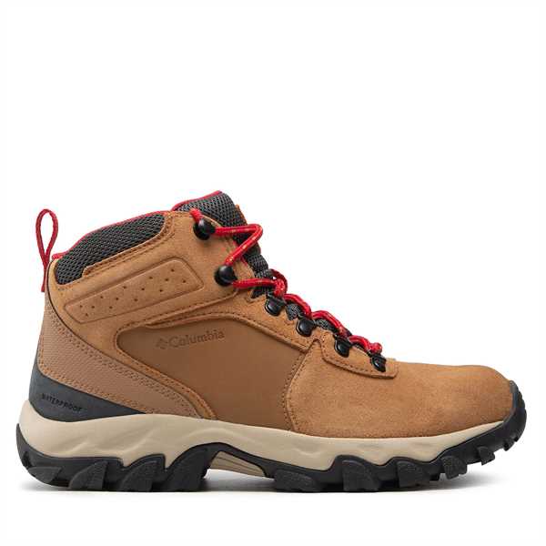 Trekingová obuv Columbia Newton Ridge Plus II Suede Wp BM2812 Hnedá