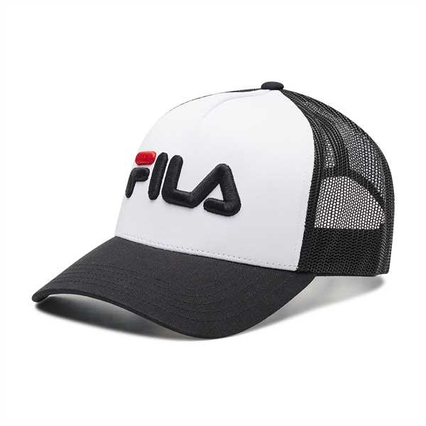 Šiltovka Fila Beppu Trucker Cap Linear Logo Snap Back FCU0025 Čierna