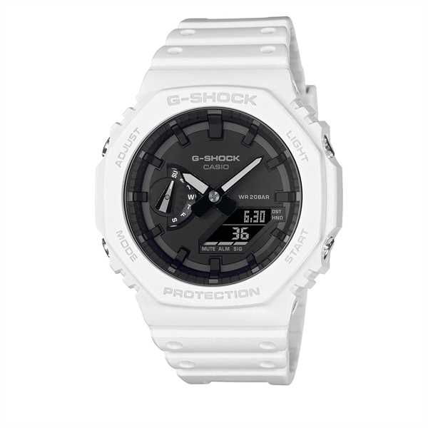 Hodinky G-Shock GA-2100-7AER Biela