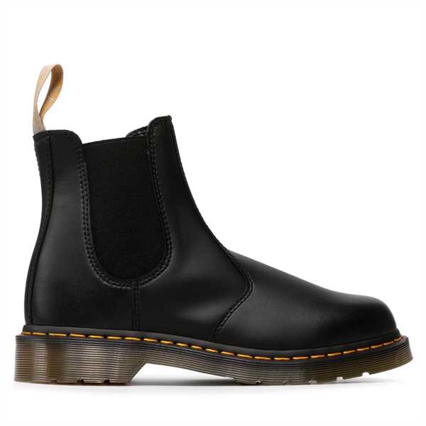 Členková obuv s elastickým prvkom Dr. Martens 2976 Vegan 21456001 Čierna