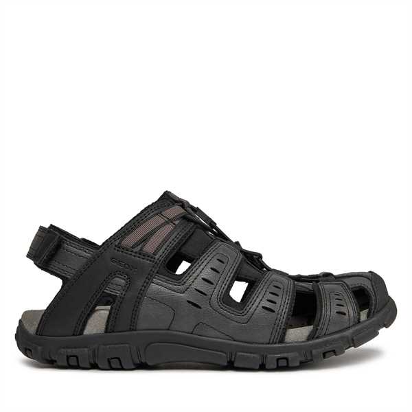 Sandále Geox Uomo Sandal Strada U4524C 000ME C9999 Čierna