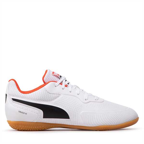 Futbalové topánky Puma Truco III Jr 106935 03 Biela