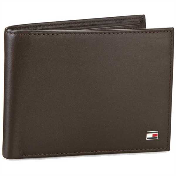 Veľká pánska peňaženka Tommy Hilfiger Eton Cc Flap And Coin Pocket AM0AM00652/83362 Hnedá