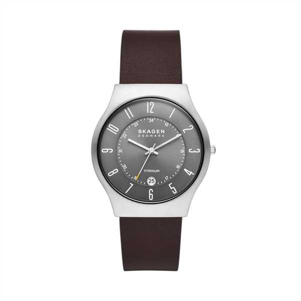 Hodinky Skagen Malbye Gent SKW6909 Hnedá