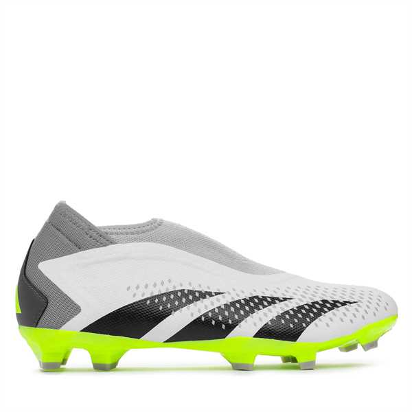 Futbalové topánky adidas Predator Accuracy.3 Laceless Firm Ground Boots GZ0021 Biela