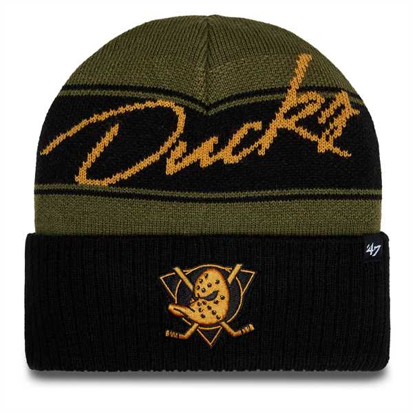 Čiapka 47 Brand NHL Anaheim Ducks Italic '47 H-ITALC25ACE-SW Hnedá