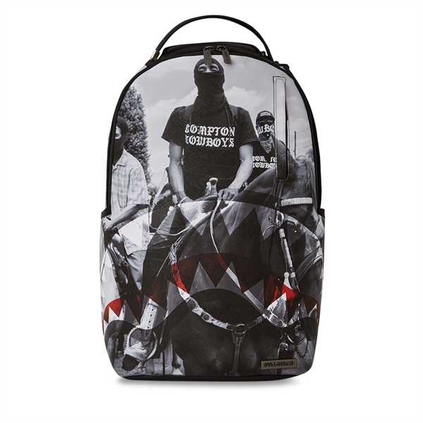 Ruksak SPRAYGROUND Compton Backpack Cowboys 910B5977NSZ Čierna