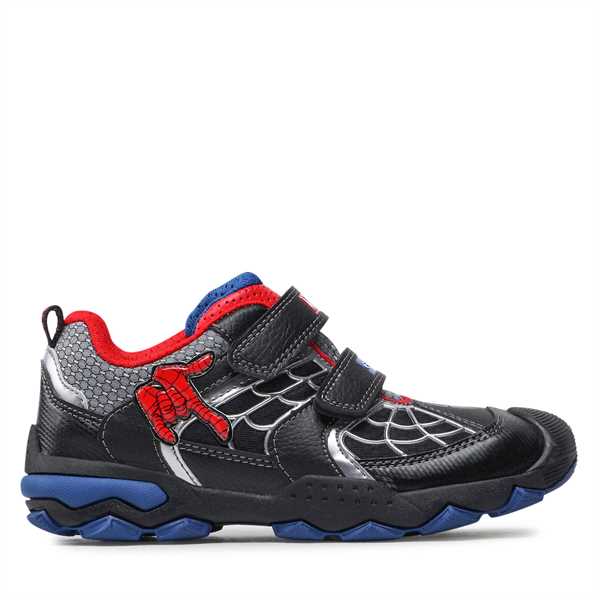 Sneakersy Geox SPIDER-MAN J Buller B. A J269VA 0BU11 C0048 D Čierna