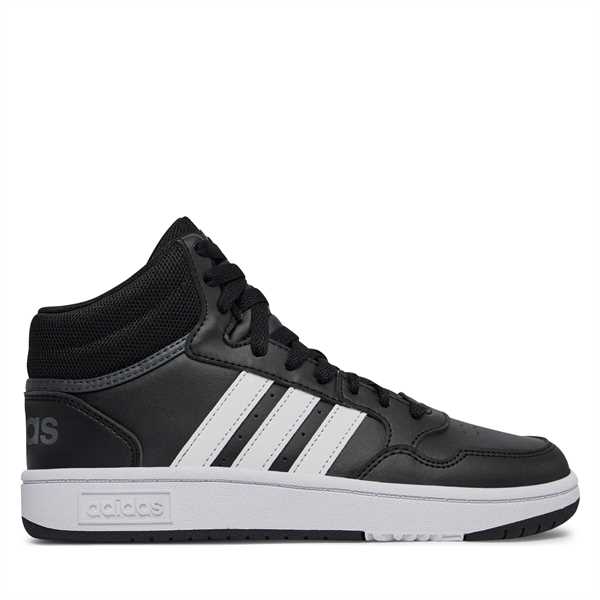 Sneakersy adidas Hoops 3.0 Mid K GW0402 Čierna