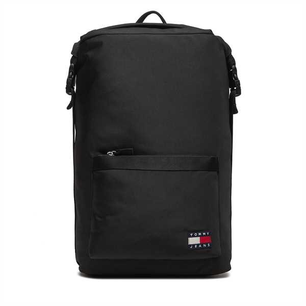 Ruksak Tommy Jeans Tjm Daily Rolltop Backpack AM0AM11965 Čierna