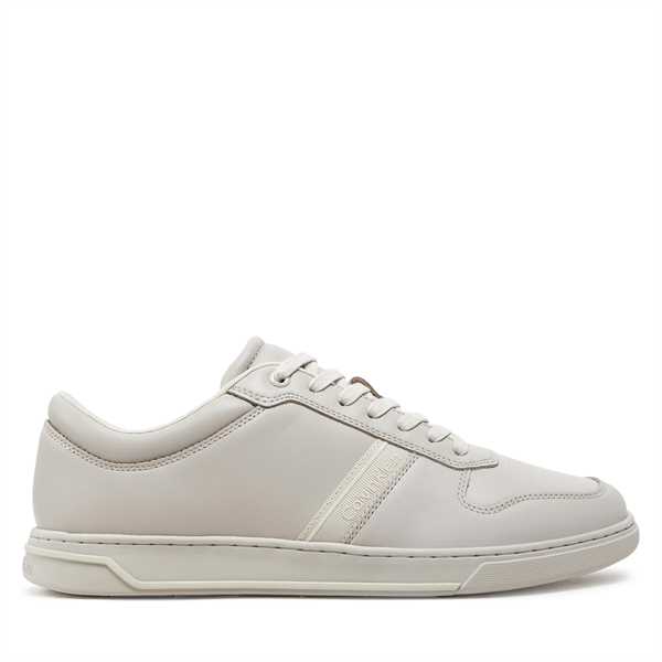 Sneakersy Calvin Klein Low Top Lace Up Logo HM0HM01491 Sivá