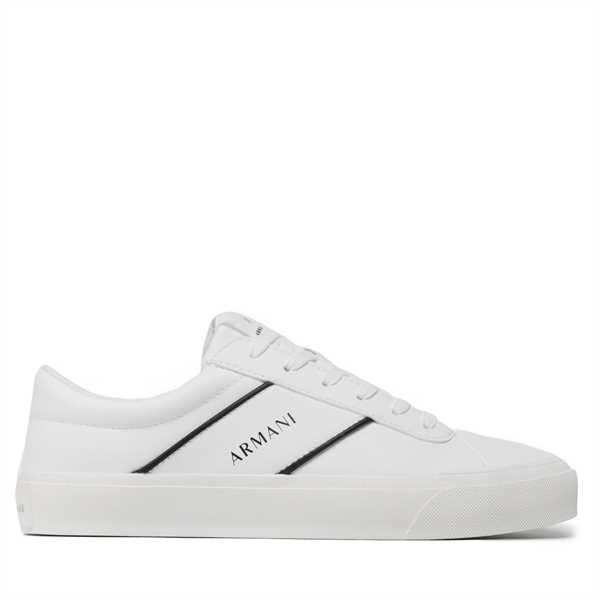 Sneakersy Armani Exchange XUX165 XV758 K488 Biela