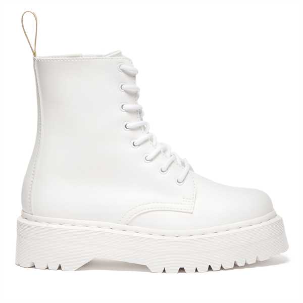 Glady Dr. Martens Vegan Jadon II Mono Biela