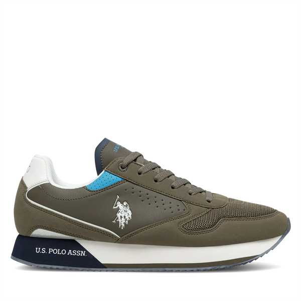 Sneakersy U.S. Polo Assn. NOBIL003G Kaki