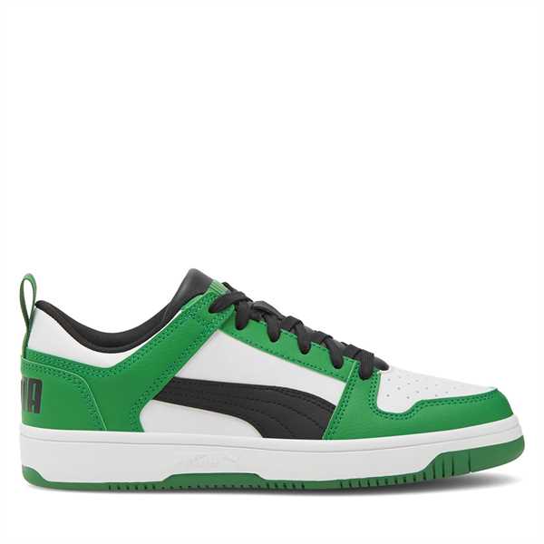 Sneakersy Puma REBOUND LAYUP LO SL JR 370490 24 Zelená