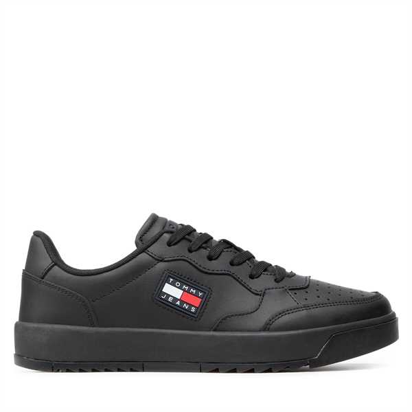 Sneakersy Tommy Jeans Basket EM0EM00900 Čierna