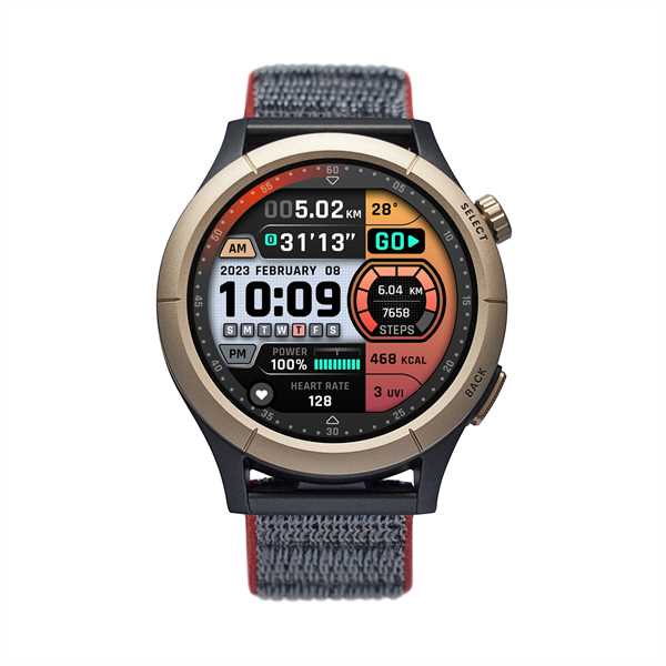 Smart hodinky Amazfit Cheetah Pro Run Track W2292TY1N Čierna