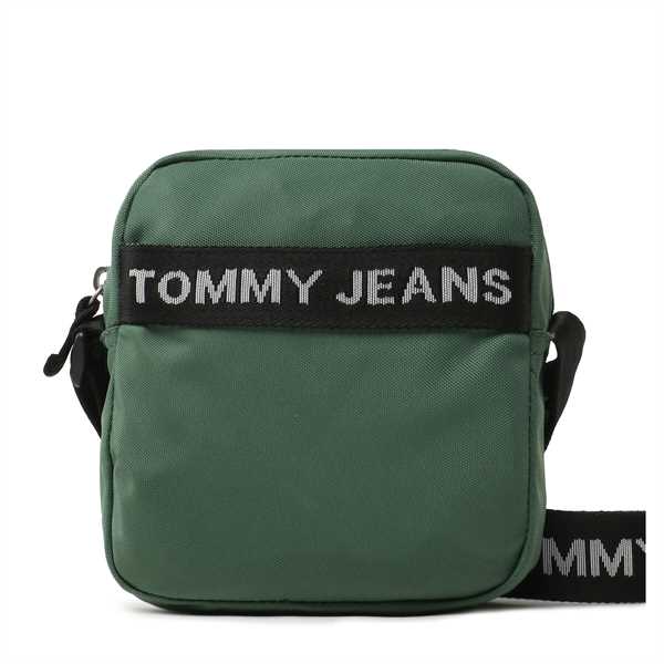 Ľadvinka Tommy Jeans Tjm Essential Square Reporter AM0AM11177 Zelená