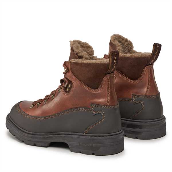 Šnurovacia obuv Gant Gretty Mid Boot 27641413 Hnedá