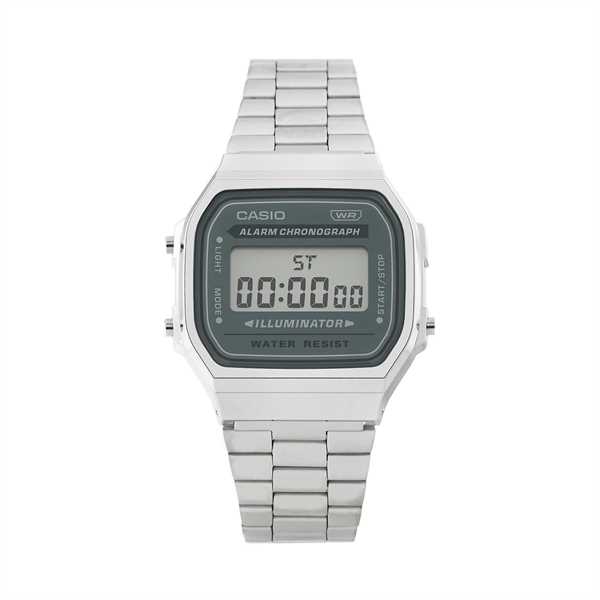 Hodinky Casio A168WA-3AYES Strieborná